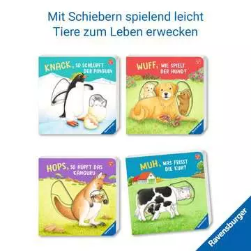 41773 Babybücher und Pappbilderbücher Wuff, wie spielt der Hund? von Ravensburger 3