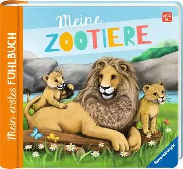 41796 Babybücher und Pappbilderbücher Mein erstes Fühlbuch: Meine Zootiere von Ravensburger 1