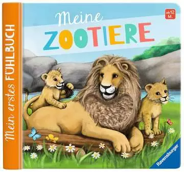 41796 Babybücher und Pappbilderbücher Mein erstes Fühlbuch: Meine Zootiere von Ravensburger 3