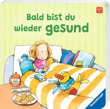 41836 Babybücher und Pappbilderbücher Bald bist du wieder gesund von Ravensburger 1