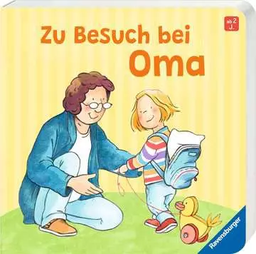 41837 Babybücher und Pappbilderbücher Zu Besuch bei Oma von Ravensburger 1