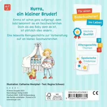41838 Babybücher und Pappbilderbücher Ein Baby für uns alle von Ravensburger 2