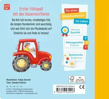 43294 Babybücher und Pappbilderbücher Mein erstes Fühlbuch: Mein kleiner Bauernhof von Ravensburger 2
