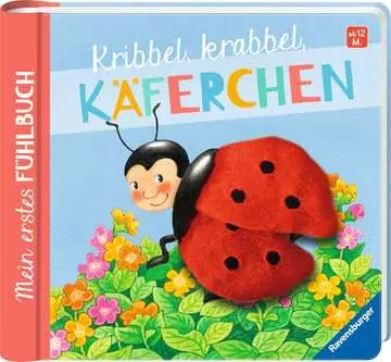 43295 Babybücher und Pappbilderbücher Mein erstes Fühlbuch: Kribbel, krabbel, Käferchen von Ravensburger 1