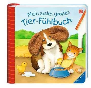 43299 Babybücher und Pappbilderbücher Mein erstes großes Tier-Fühlbuch von Ravensburger 1