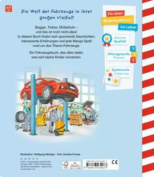 43407 Babybücher und Pappbilderbücher Bagger, Traktor, Müllabfuhr! von Ravensburger 2