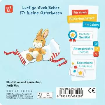 43429 Babybücher und Pappbilderbücher Mein erstes Gucklochbuch: Ostern von Ravensburger 2