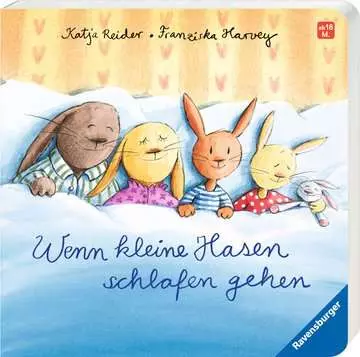 43503 Babybücher und Pappbilderbücher Wenn kleine Hasen schlafen gehen von Ravensburger 1