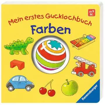 43547 Babybücher und Pappbilderbücher Mein erstes Gucklochbuch: Farben von Ravensburger 1