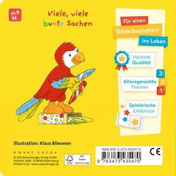 43547 Babybücher und Pappbilderbücher Mein erstes Gucklochbuch: Farben von Ravensburger 2