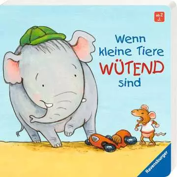 43600 Babybücher und Pappbilderbücher Wenn kleine Tiere wütend sind von Ravensburger 1