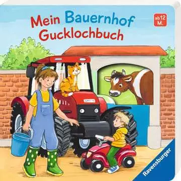 43617 Babybücher und Pappbilderbücher Mein Bauernhof Gucklochbuch von Ravensburger 1