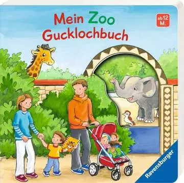 43620 Babybücher und Pappbilderbücher Mein Zoo Gucklochbuch von Ravensburger 1
