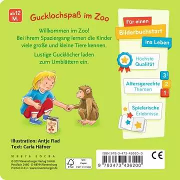 43620 Babybücher und Pappbilderbücher Mein Zoo Gucklochbuch von Ravensburger 2