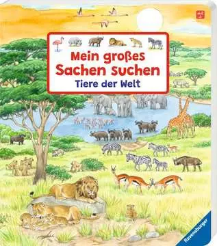 43647 Babybücher und Pappbilderbücher Mein großes Sachen suchen: Tiere der Welt von Ravensburger 1