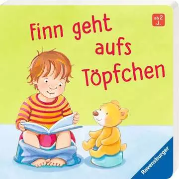 43663 Babybücher und Pappbilderbücher Finn geht aufs Töpfchen von Ravensburger 1