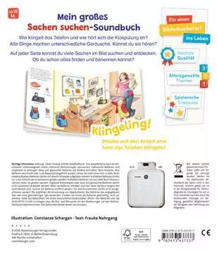 43733 Babybücher und Pappbilderbücher Sachen suchen, Sachen hören: Meine Welt von Ravensburger 2