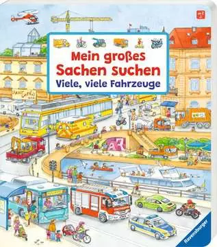 43742 Babybücher und Pappbilderbücher Mein großes Sachen suchen: Viele, viele Fahrzeuge von Ravensburger 1
