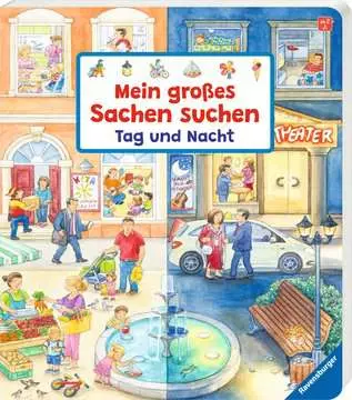43770 Babybücher und Pappbilderbücher Mein großes Sachen suchen: Tag und Nacht von Ravensburger 1