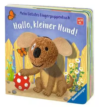 43805 Babybücher und Pappbilderbücher Mein liebstes Fingerpuppenbuch: Hallo, kleiner Hund! von Ravensburger 3