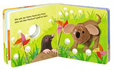 43805 Babybücher und Pappbilderbücher Mein liebstes Fingerpuppenbuch: Hallo, kleiner Hund! von Ravensburger 4