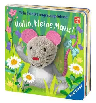 43806 Babybücher und Pappbilderbücher Mein liebstes Fingerpuppenbuch: Hallo, kleine Maus! von Ravensburger 3