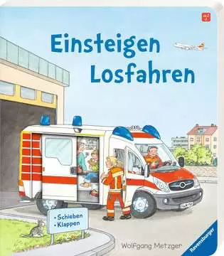 43811 Babybücher und Pappbilderbücher Einsteigen - Losfahren von Ravensburger 1