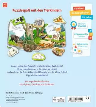 43812 Babybücher und Pappbilderbücher Mein großes Puzzle-Spielbuch: Tierkinder von Ravensburger 2