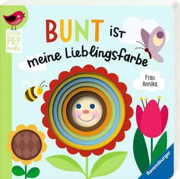 43817 Babybücher und Pappbilderbücher Edition Piepmatz: Bunt ist meine Lieblingsfarbe von Ravensburger 1