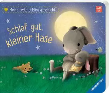 43852 Babybücher und Pappbilderbücher Meine erste Lieblingsgeschichte: Schlaf gut, kleiner Hase von Ravensburger 1