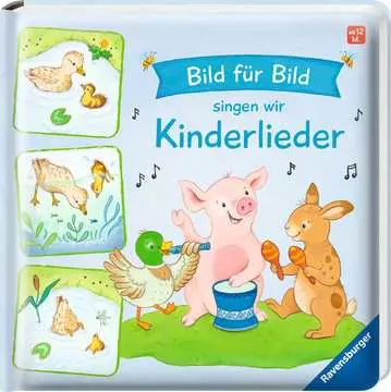 43853 Babybücher und Pappbilderbücher Bild für Bild singen wir Kinderlieder von Ravensburger 1