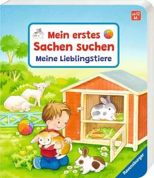 43863 Babybücher und Pappbilderbücher Mein erstes Sachen suchen: Meine Lieblingstiere von Ravensburger 1