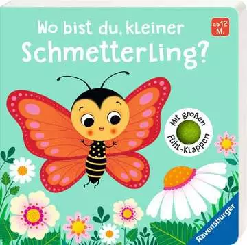 43869 Babybücher und Pappbilderbücher Wo bist du, kleiner Schmetterling? von Ravensburger 1