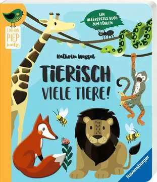43880 Babybücher und Pappbilderbücher Edition Piepmatz: Tierisch viele Tiere von Ravensburger 1
