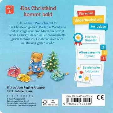 43883 Bücher Ein Wunschzettel für das Christkind von Ravensburger 2
