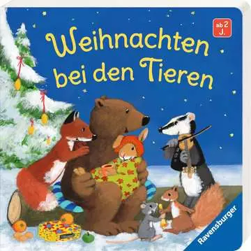 43885 Bücher Weihnachten bei den Tieren von Ravensburger 1