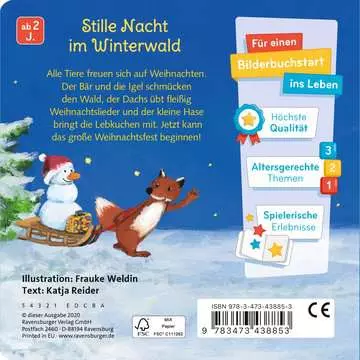 43885 Bücher Weihnachten bei den Tieren von Ravensburger 2