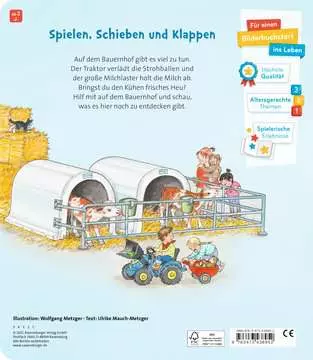 43895 Babybücher und Pappbilderbücher Aufladen - Abfahren: Auf dem Bauernhof von Ravensburger 2