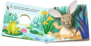 43897 Babybücher und Pappbilderbücher Mein liebstes Fingerpuppenbuch: Hallo, kleiner Hase! von Ravensburger 8