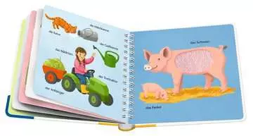 43982 Babybücher und Pappbilderbücher Mein erstes Wörterbuch zum Fühlen: Bauernhof von Ravensburger 5