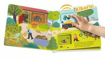 43991 Babybücher und Pappbilderbücher Hör hin, spiel mit! Mein Puzzle-Soundbuch: Bauernhof von Ravensburger 6
