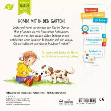 43995 Babybücher und Pappbilderbücher Lotta entdeckt die Welt: Im Garten von Ravensburger 2