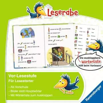 46021 Erstlesebücher Leserabe – Vor-Lesestufe: Leons erster Schultag von Ravensburger 3