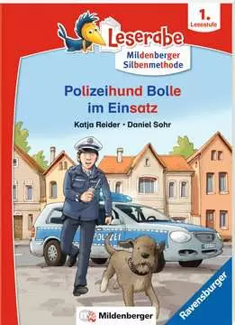 46035 Erstlesebücher Leserabe mit Mildenberger Silbenmethode: Polizeihund Bolle im Einsatz von Ravensburger 1