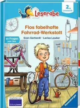 46048 Erstlesebücher Leserabe - 2. Lesestufe: Flos fabelhafte Fahrrad-Werkstatt von Ravensburger 1