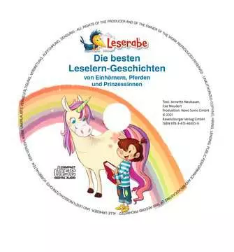 46105 Erstlesebücher Leserabe - Sonderausgaben: Die besten Leselern-Geschichten - von Einhörnern, Pferden und Prinzessinnen von Ravensburger 4