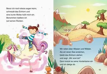 46105 Erstlesebücher Leserabe - Sonderausgaben: Die besten Leselern-Geschichten - von Einhörnern, Pferden und Prinzessinnen von Ravensburger 6