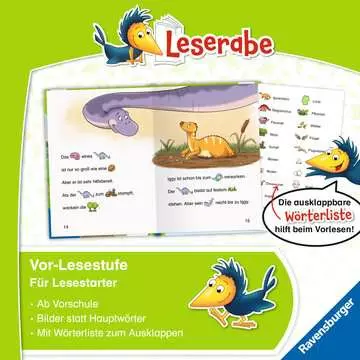 46207 Erstlesebücher Leserabe - Vor-Lesestufe: Dinosauriergeschichten von Ravensburger 3