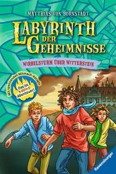 47551 Kinderliteratur Labyrinth der Geheimnisse 7: Wirbelsturm über Witterstein von Ravensburger 1