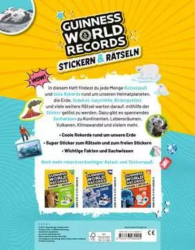48000 Lernbücher und Rätselbücher Guinness World Records: Stickern & Rätseln - Planet Erde von Ravensburger 2